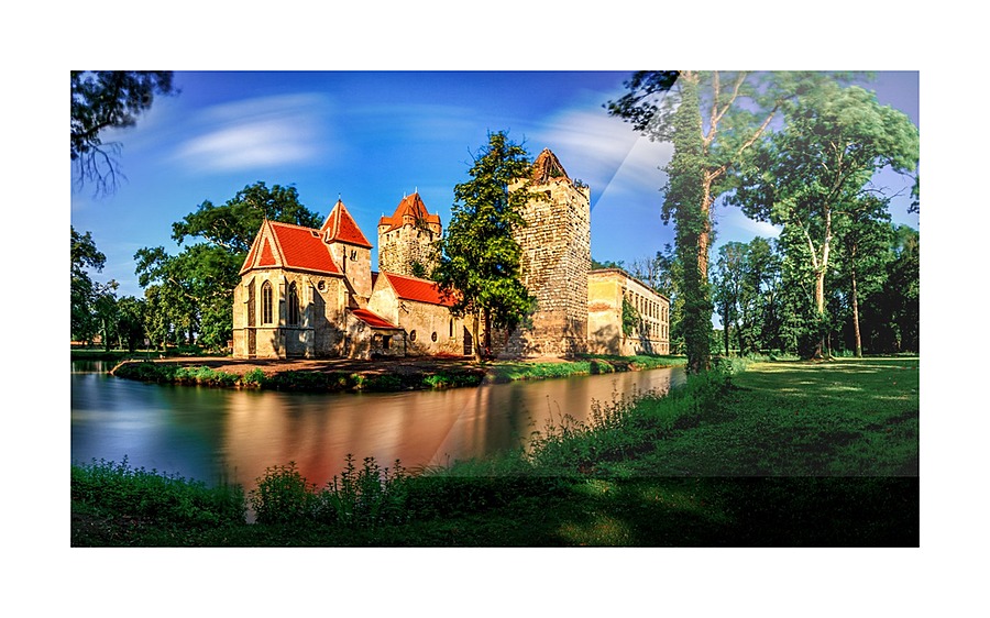 Pottendorf Castle Picture Frame print