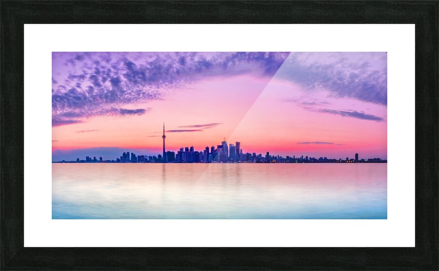 Toronto skyline Picture Frame print