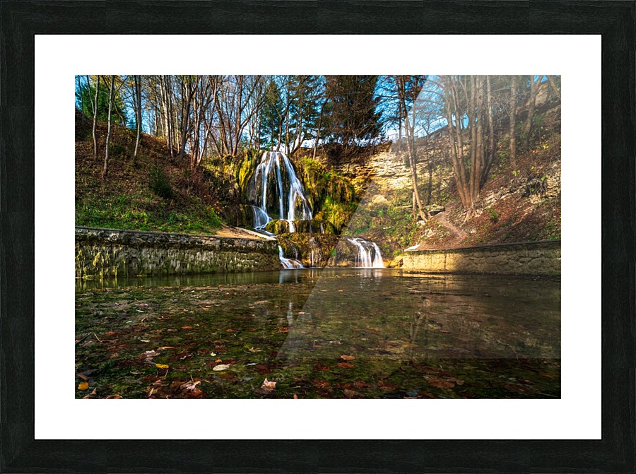 Lucky Waterfall Picture Frame print