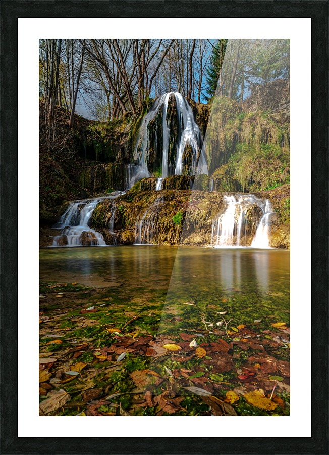 Lucky Waterfall Picture Frame print