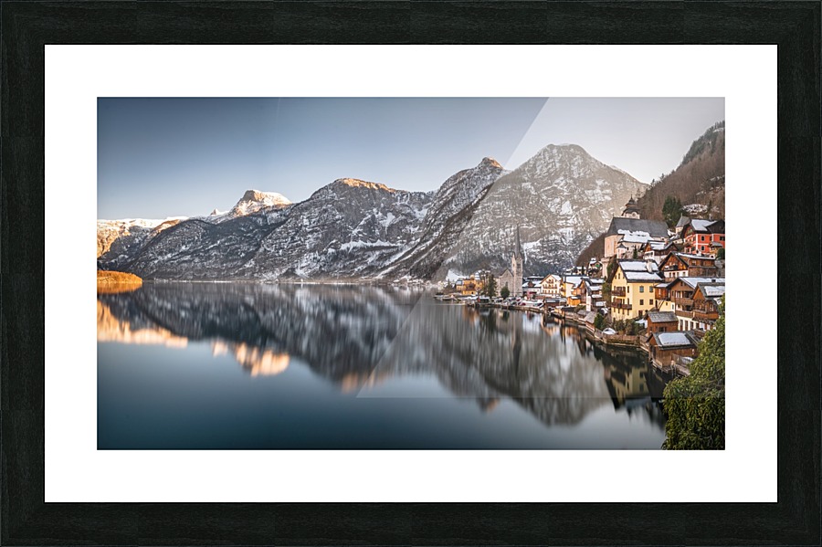 Hallstatt Picture Frame print