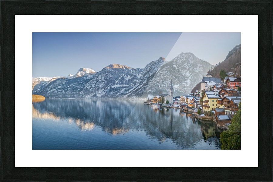 Hallstatt Picture Frame print
