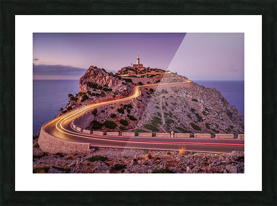 Cap de Formentor Lighthouse Picture Frame print