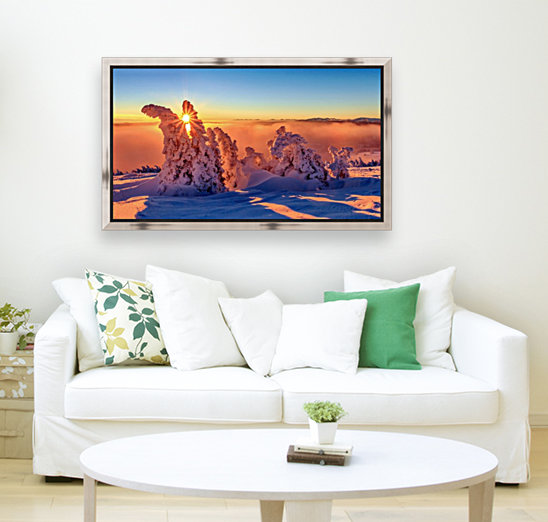 Sunset in the Alps Reproduction