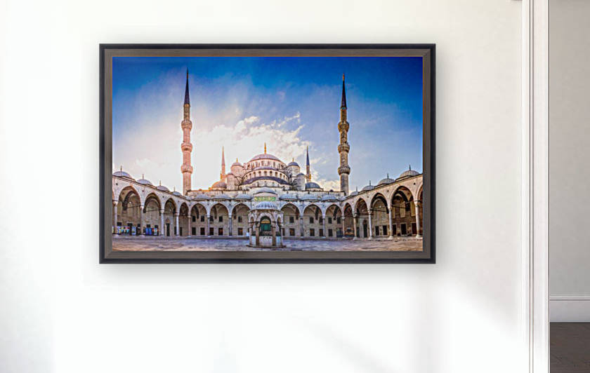 The Blue Mosque by zoltanduray