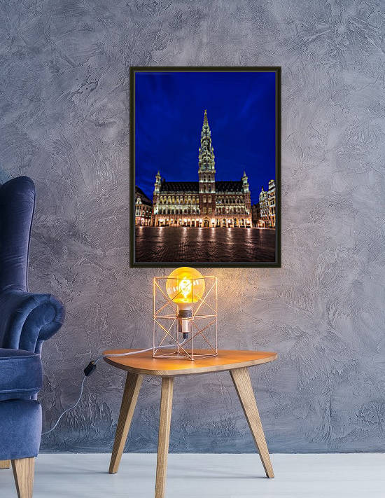 The Grand Place at night in Brussels - Belgium by zoltanduray