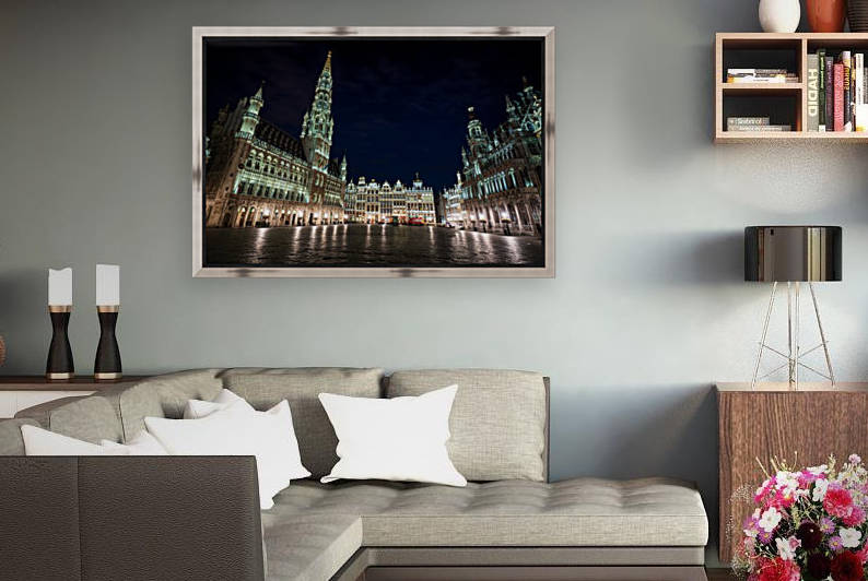 Town Hall in Brussels in the early morning - Belgium by zoltanduray