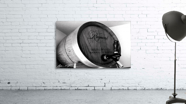 Oak Wine Barrel Wall Preview