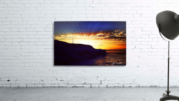 Rays Over The Cove  Wall Preview