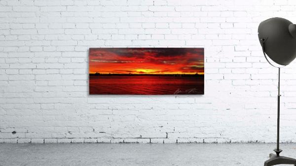 Fire Above The Harbor Wall Preview