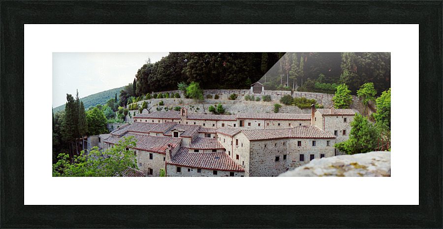 view on Assisi Picture Frame print