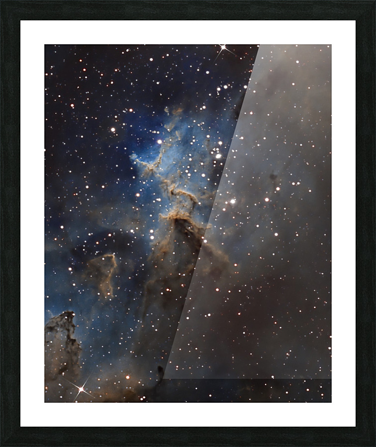 melotte15 cropped Picture Frame print