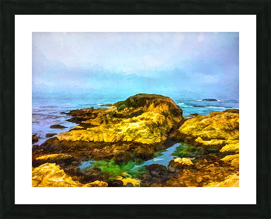 Monterey Coast Picture Frame Printing