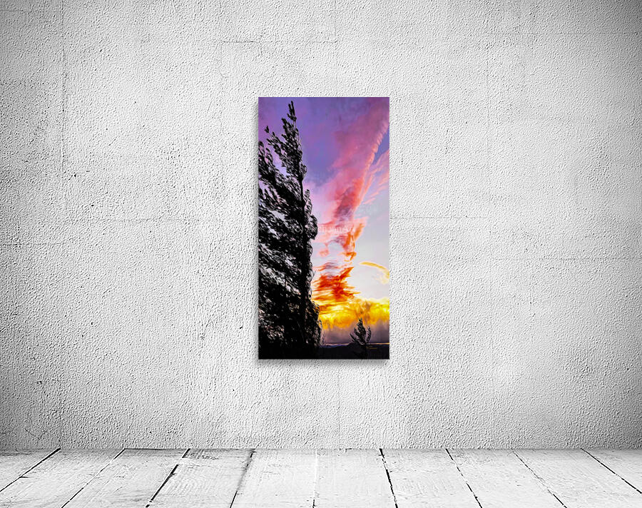 Divergent Clouds Wall Preview