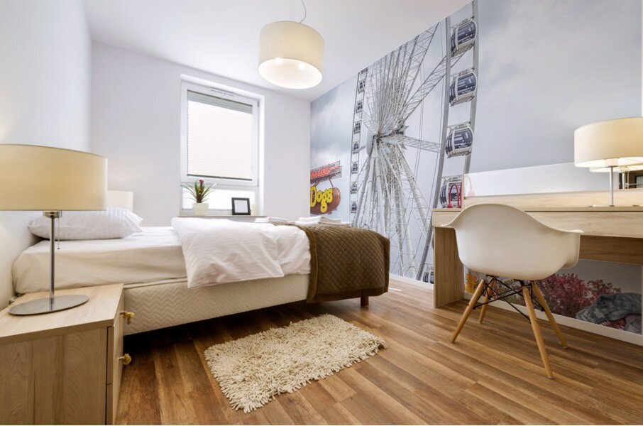 Giant Ferris Wheel Niagra Canada Mural print