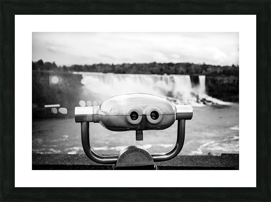 View point at Niagara Falls  Picture Frame print