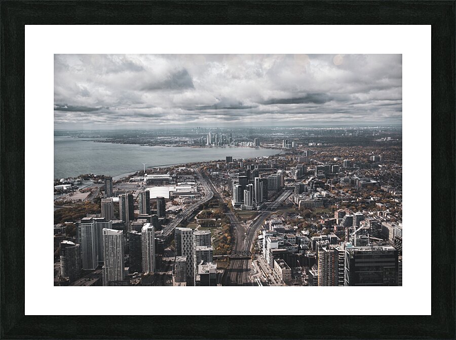 Toronto SkylineCanada Picture Frame print