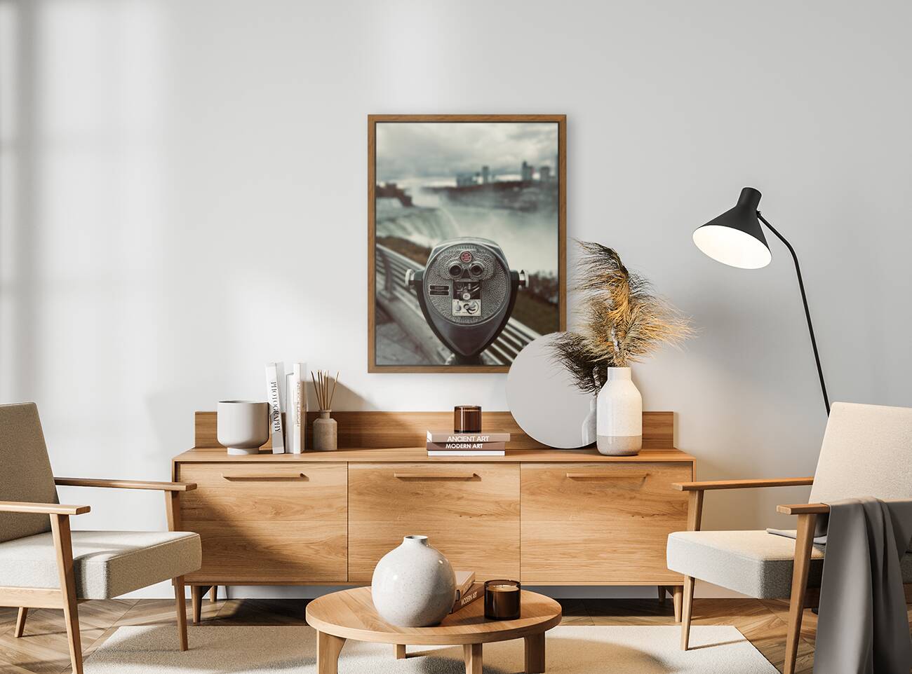 View Niagara Falls Usa Side Reproduction