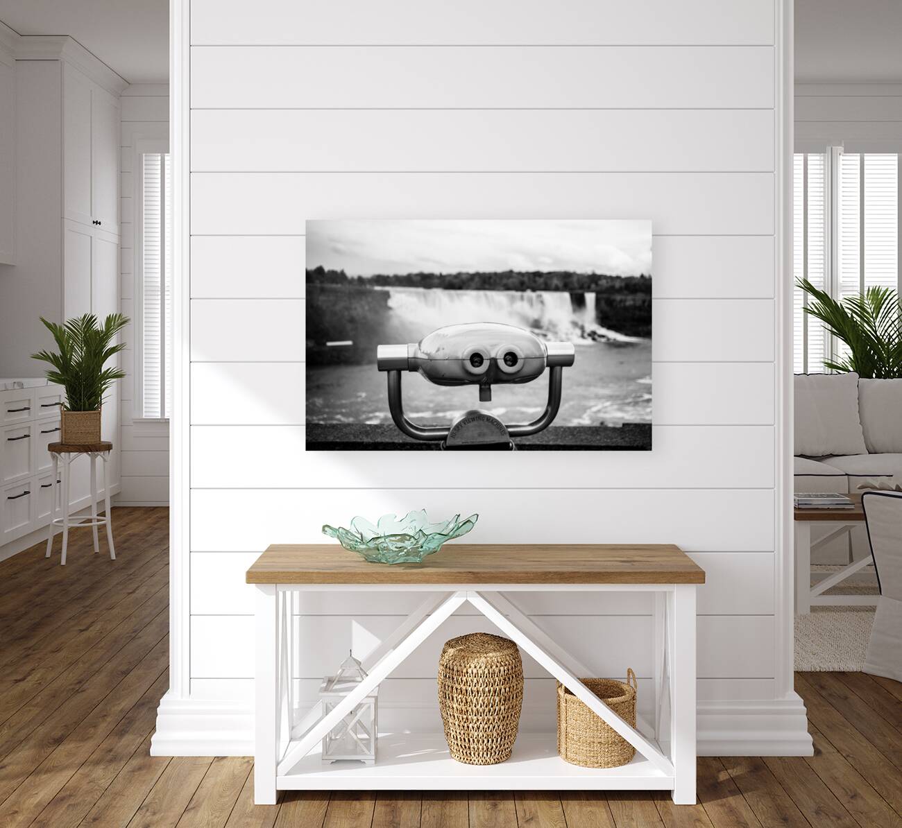 View point at Niagara Falls  Reproduction