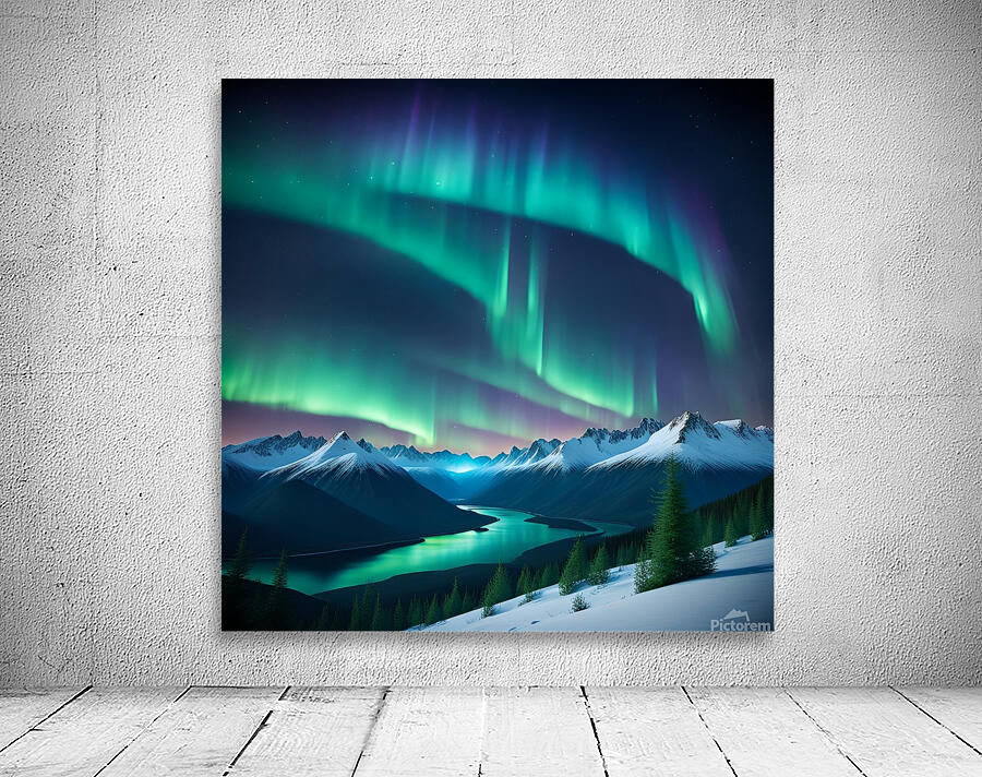 aurora borealis Wall Preview