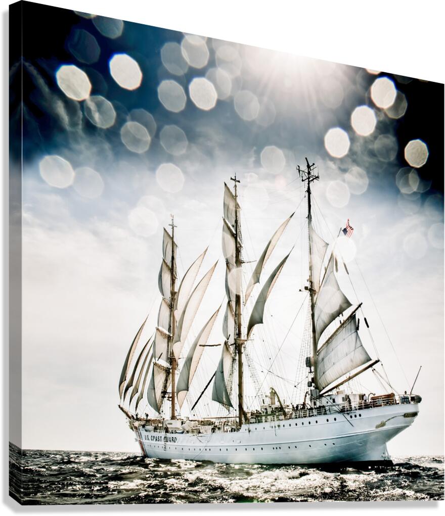 Tall Ship Eagle Full Sail Canvas Print