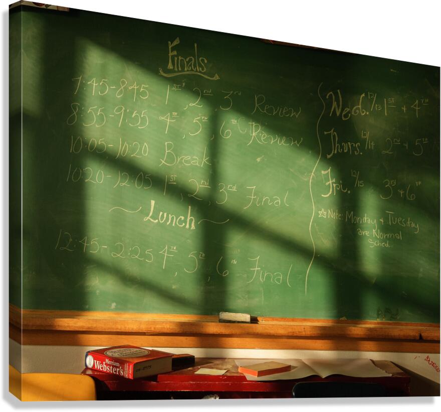 Assignments  Canvas Print