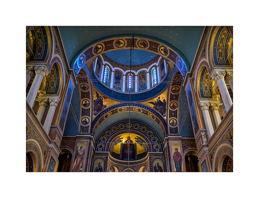 Altar Croatia Picture Frame print