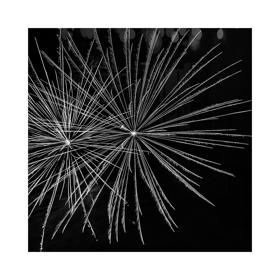 BW Celebrate Picture Frame print