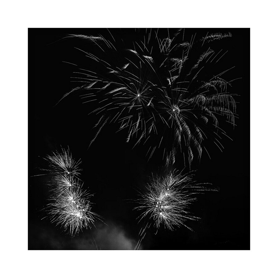 B&W Celebrate  Picture Frame print