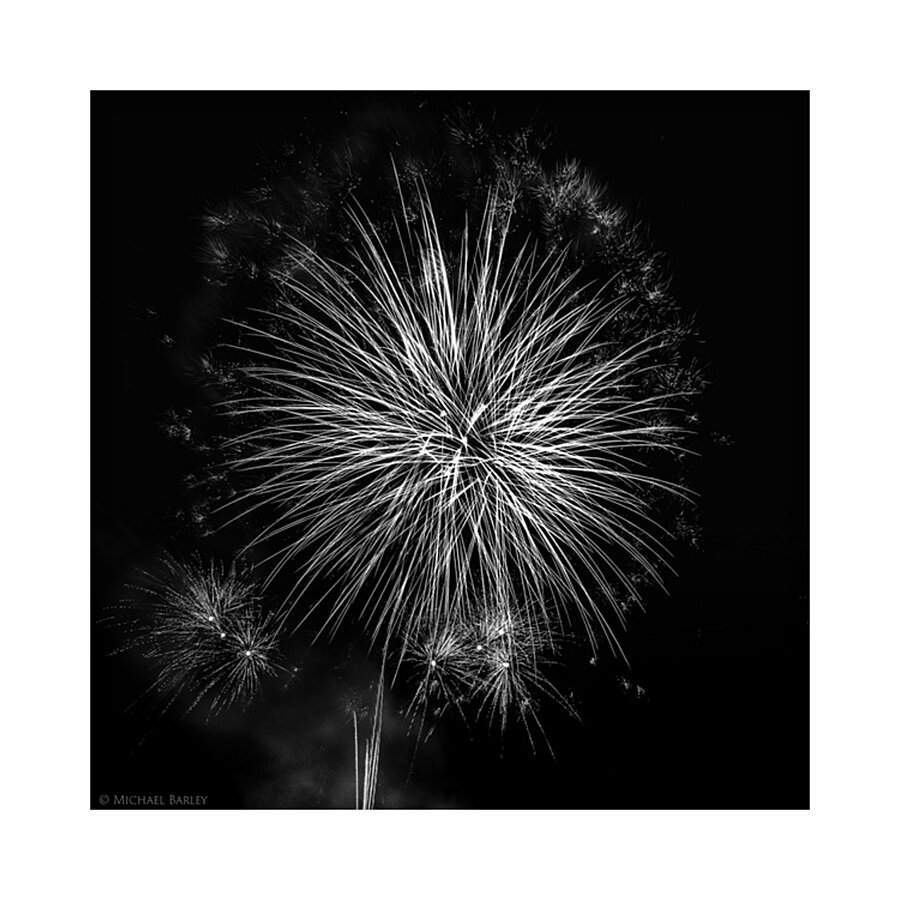 B&W Celebration  2 Picture Frame Printing