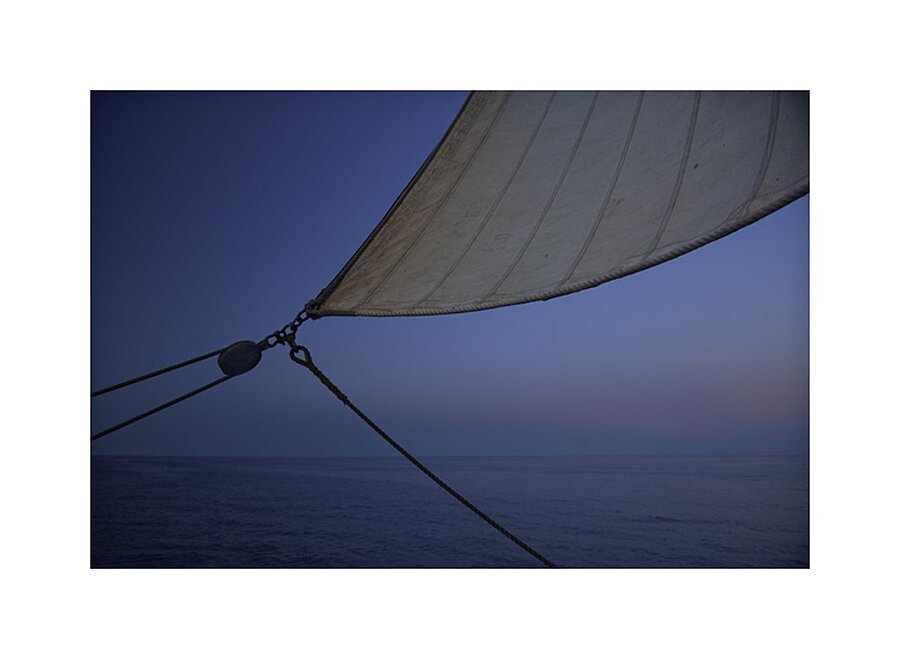 Sheets at Dusk Picture Frame print