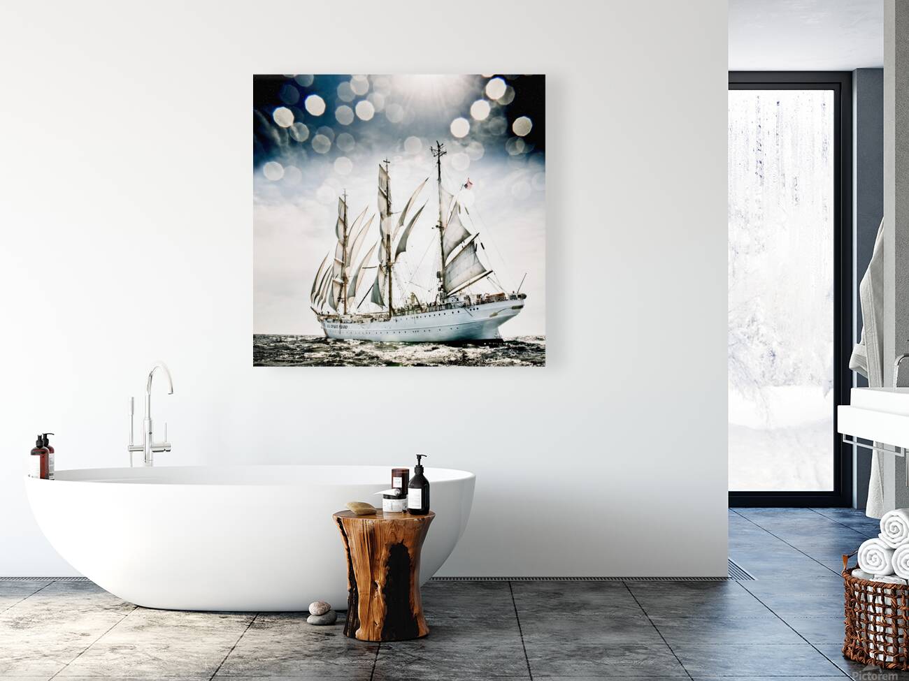 Tall Ship Eagle Full Sail Reproduction