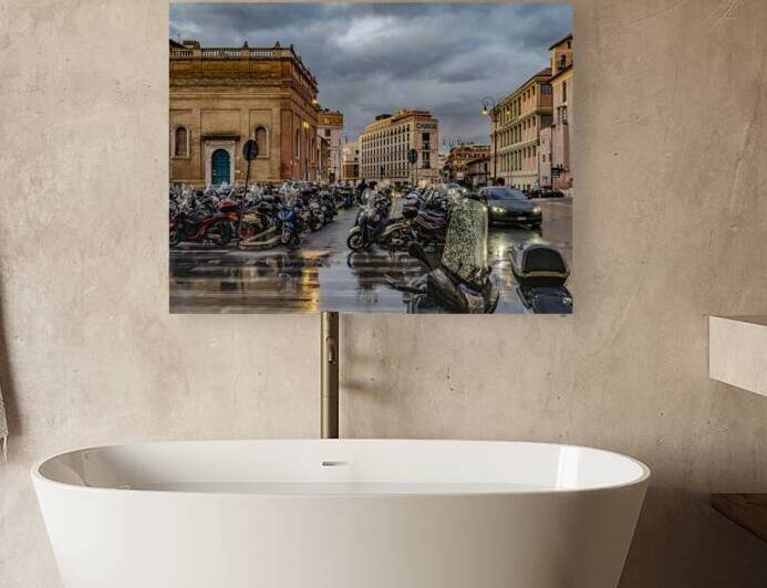 Evening Storm Rome Reproduction