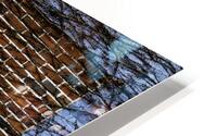 Brick & Blue Wall Conneticut HD Metal print