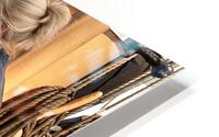Securing the Main Mast HD Metal print