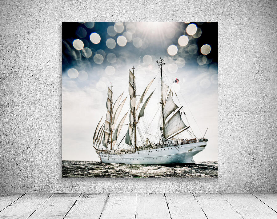 Tall Ship Eagle Full Sail Wall Preview