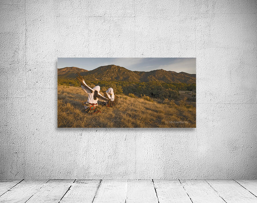 Native American Dancers Wall Preview