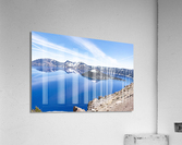 Sapphire Reflections Acrylic Print