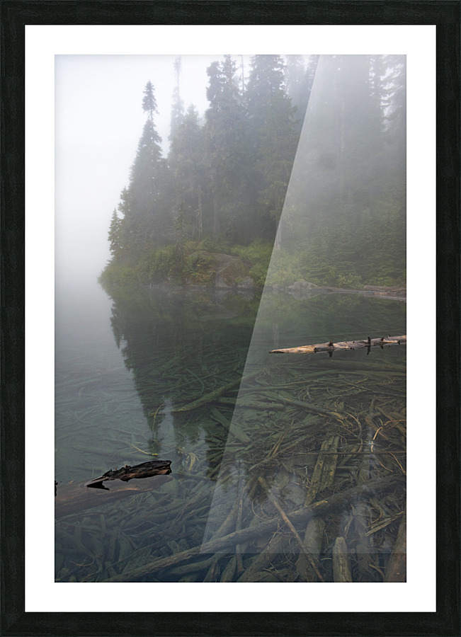 Transparent Reflection Picture Frame print