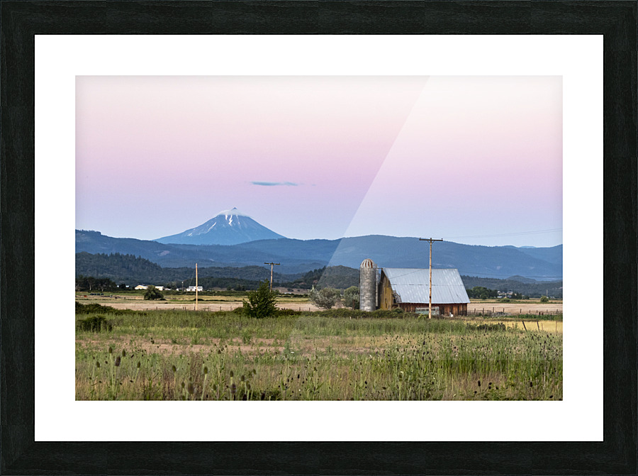 Roadside Views Picture Frame print