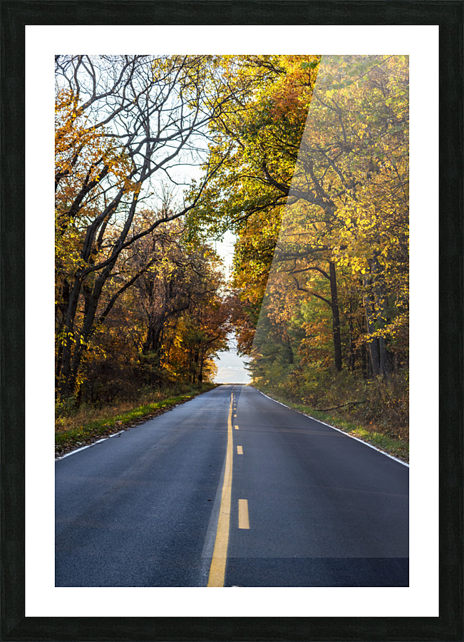 Road to Nowhere Picture Frame print