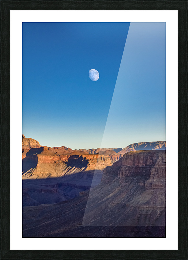 Desert Moon Picture Frame print