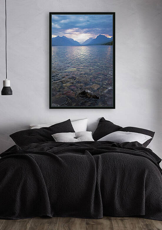 Sunrise Over Lake McDonald Reproduction