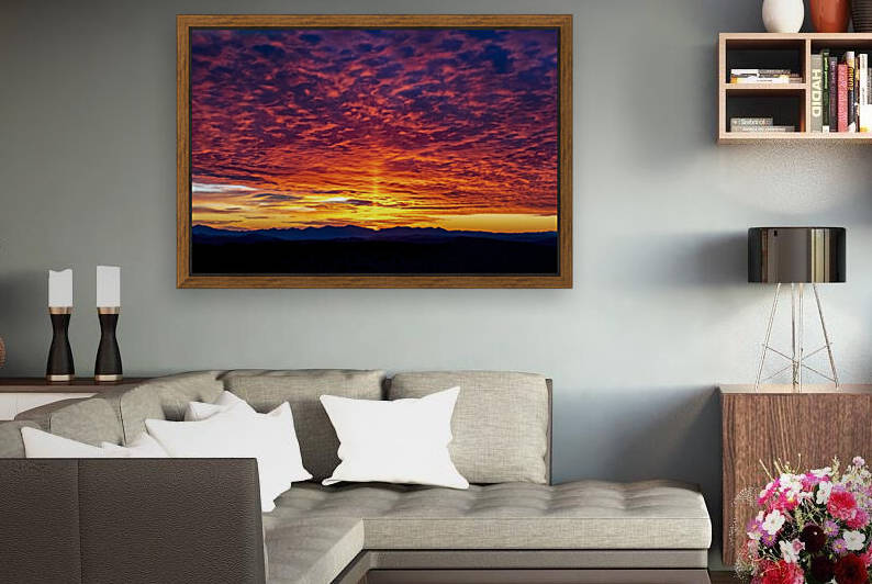 Sunset over Arizona  by Richard Weisenberger