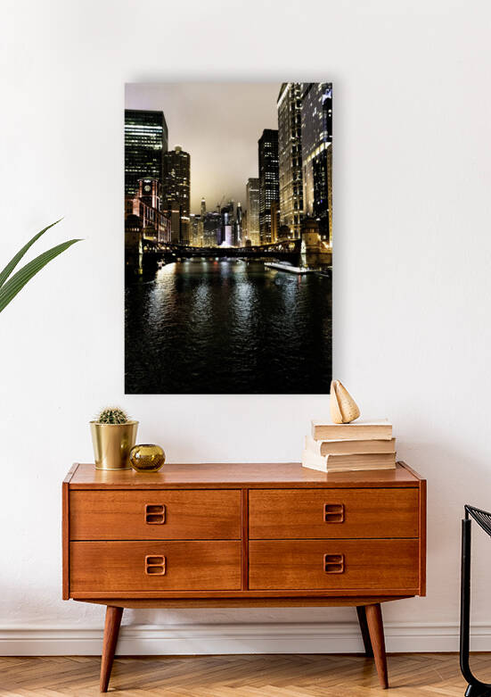 City Nights Under City Lights by Richard Weisenberger