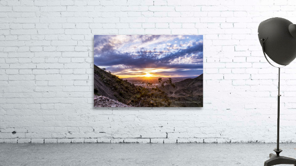 Phoenix Mountain Sunset Wall Preview