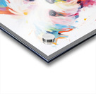 QAN 1059 – Happy Painted Maltese Puppy Bold Col Acrylic print