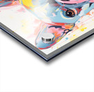 QAN 1052 – French Bulldo Colorful Happy Puppy.j Acrylic print