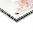 QLR 0025 – Lace Pink Petal Watercolor Heart Acrylic print