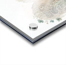 QLR 0024 – Lace Soft Green Clover Watercolor He Acrylic print